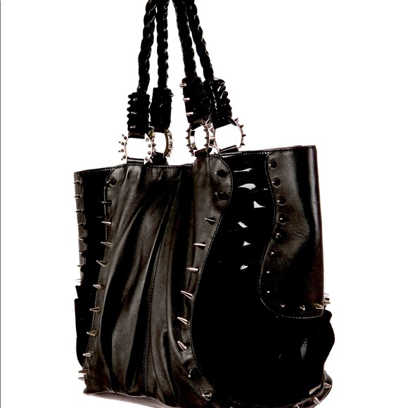 Christian Louboutin Talita Spikes Embellishments Large Tote Bag - Picture 5 of 16